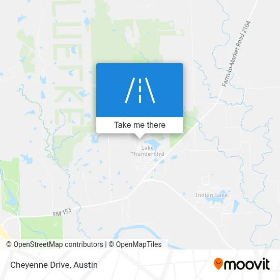 Cheyenne Drive map