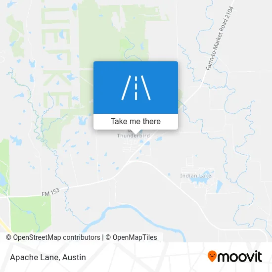 Apache Lane map