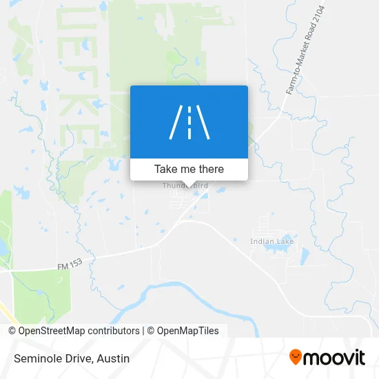 Seminole Drive map