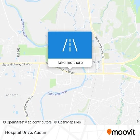Hospital Drive map
