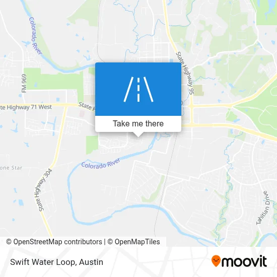 Swift Water Loop map