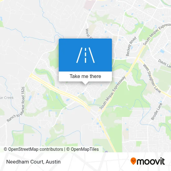 Needham Court map