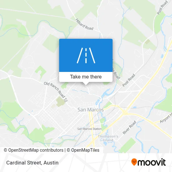 Cardinal Street map
