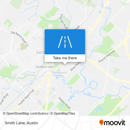 Smith Lane map
