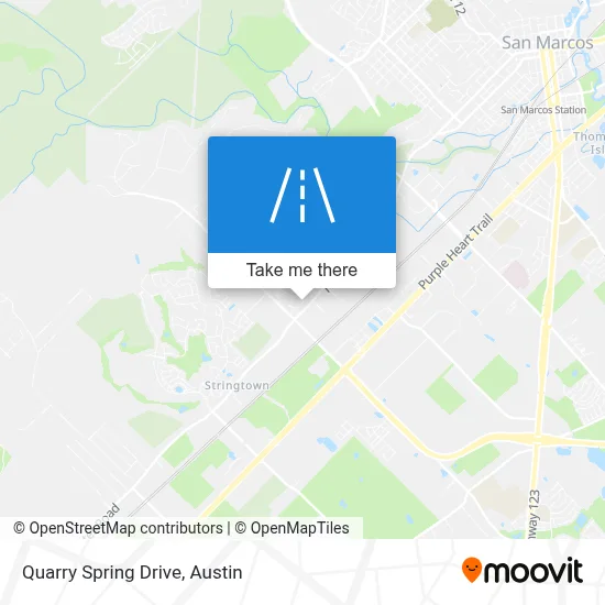 Mapa de Quarry Spring Drive