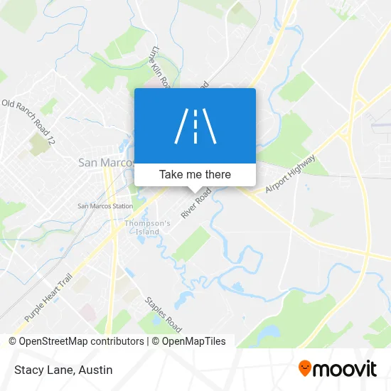 Stacy Lane map
