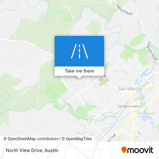 North View Drive map