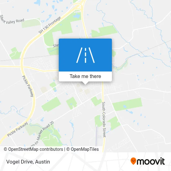 Vogel Drive map