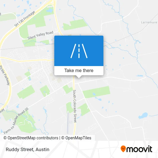 Mapa de Ruddy Street