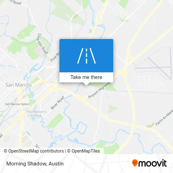 Morning Shadow map