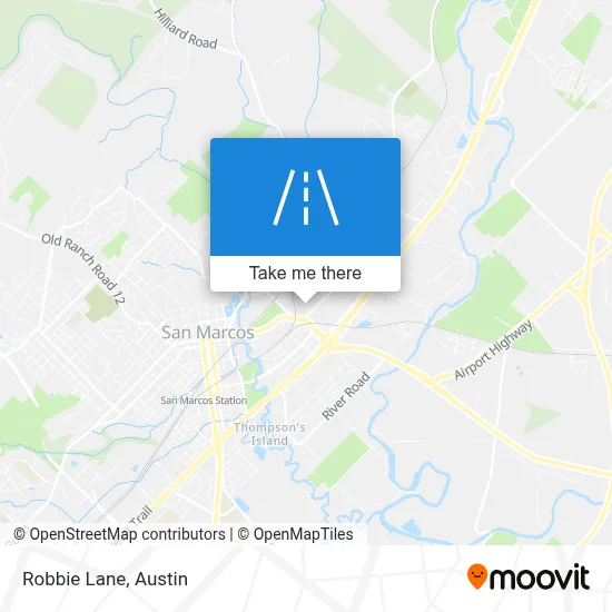 Robbie Lane map