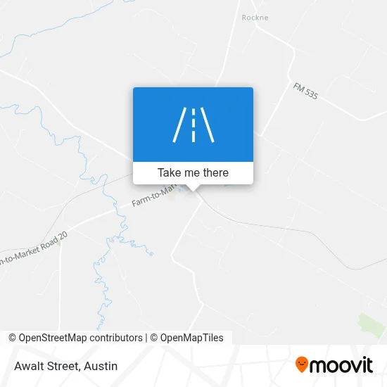 Awalt Street map
