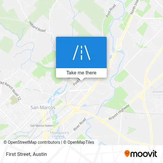 First Street map