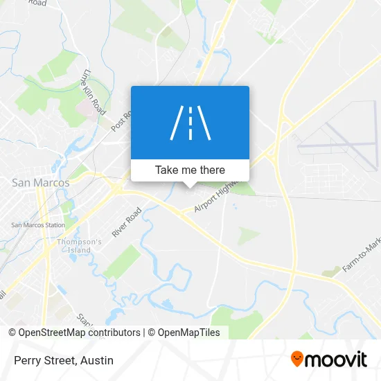 Perry Street map