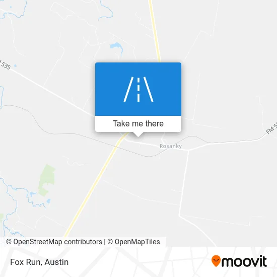 Fox Run map