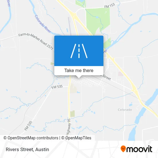 Mapa de Rivers Street