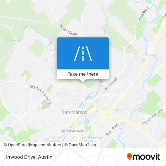 Inwood Drive map