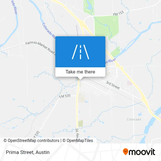 Prima Street map