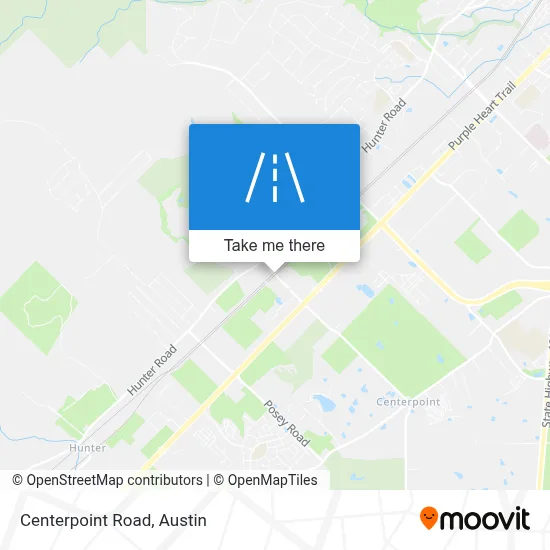 Centerpoint Road map