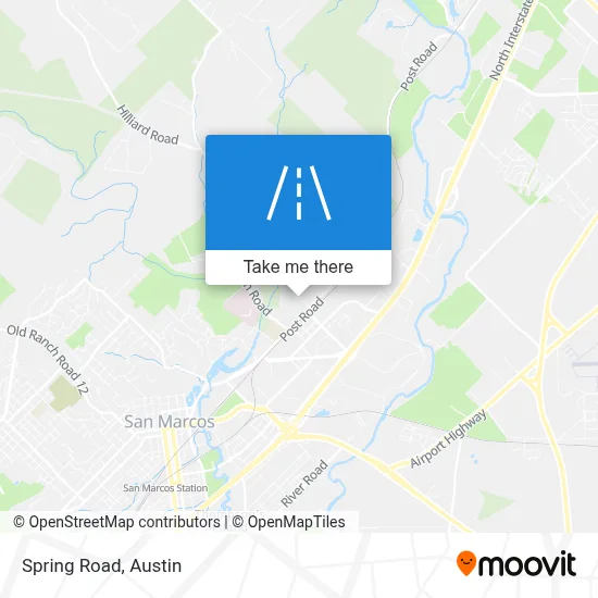 Spring Road map