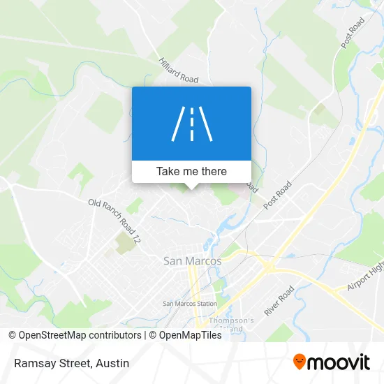 Ramsay Street map