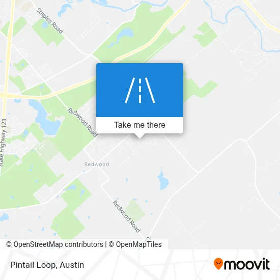 Pintail Loop map