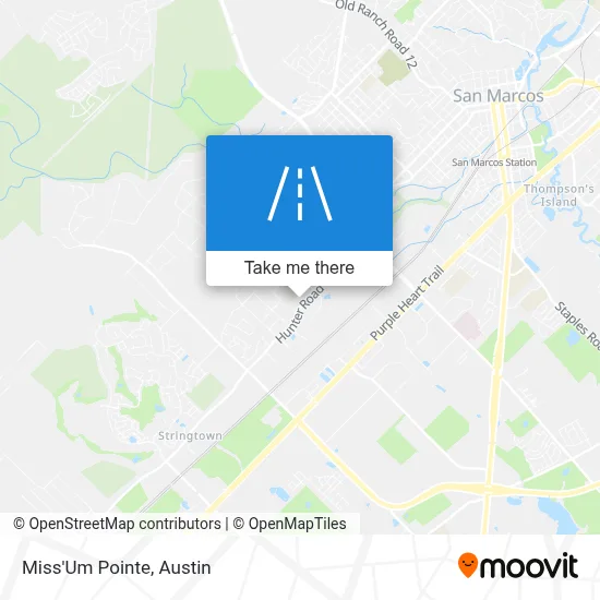 Miss'Um Pointe map