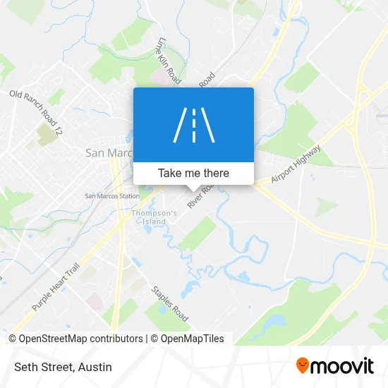 Seth Street map
