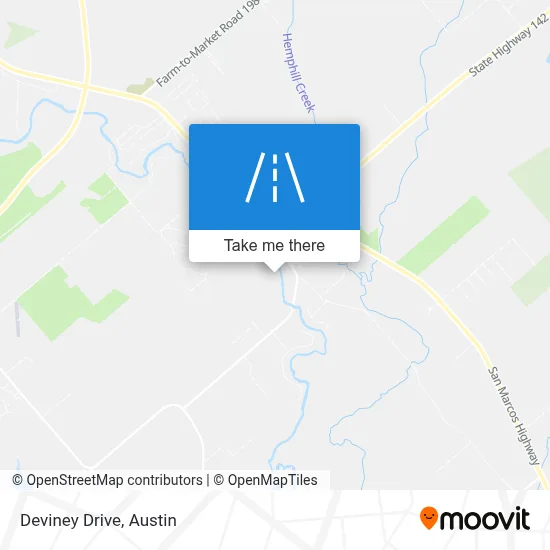 Deviney Drive map