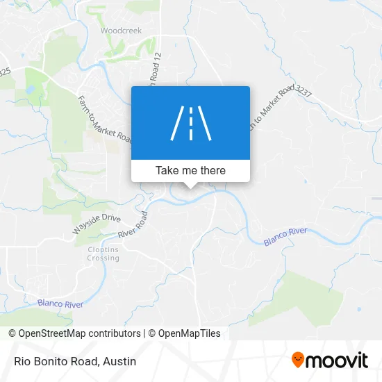 Rio Bonito Road map