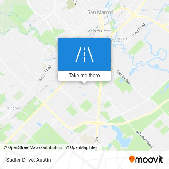 Sadler Drive map
