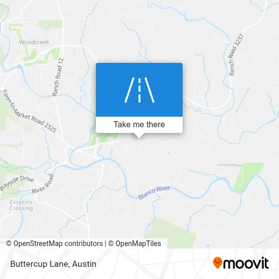 Buttercup Lane map