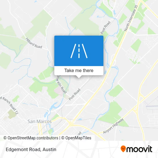 Edgemont Road map