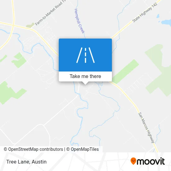 Tree Lane map