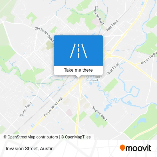 Invasion Street map