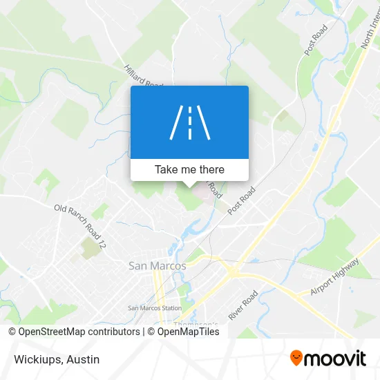Wickiups map