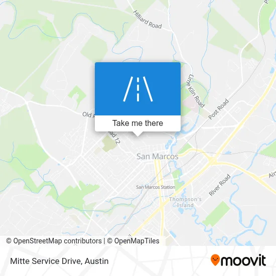 Mitte Service Drive map