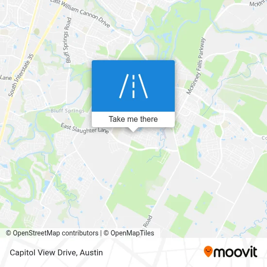 Capitol View Drive map