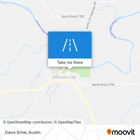 Davis Drive map