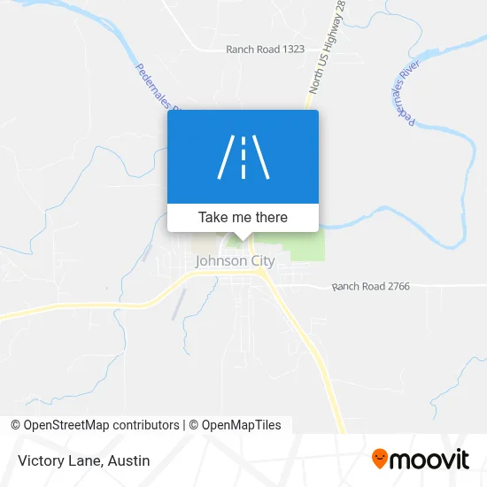 Victory Lane map
