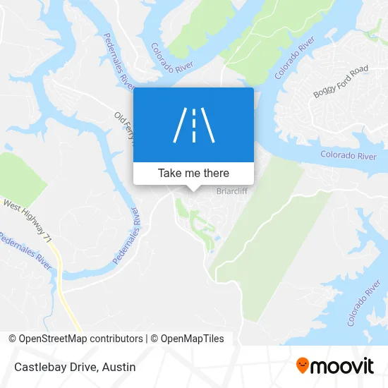 Castlebay Drive map