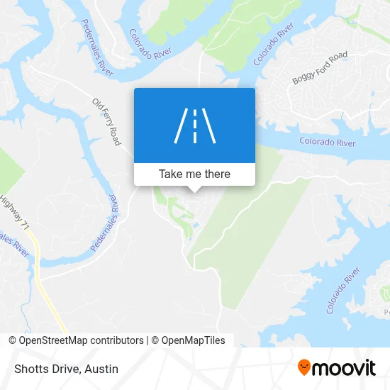 Shotts Drive map