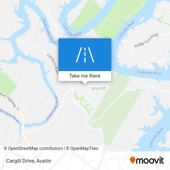 Cargill Drive map