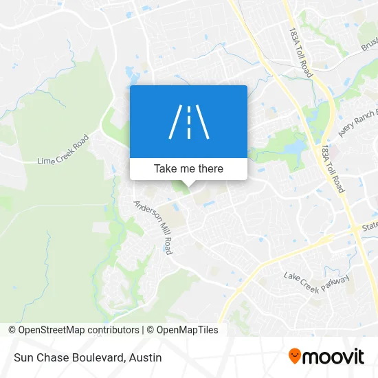 Sun Chase Boulevard map