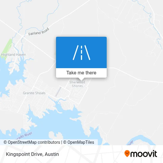 Kingspoint Drive map