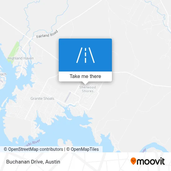 Buchanan Drive map