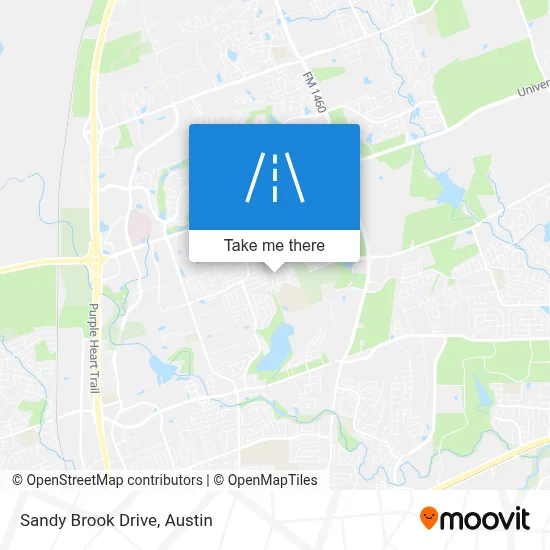 Sandy Brook Drive map