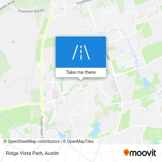 Mapa de Ridge Vista Path