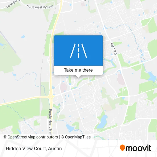 Hidden View Court map
