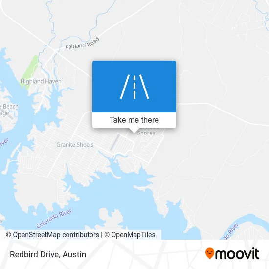 Redbird Drive map